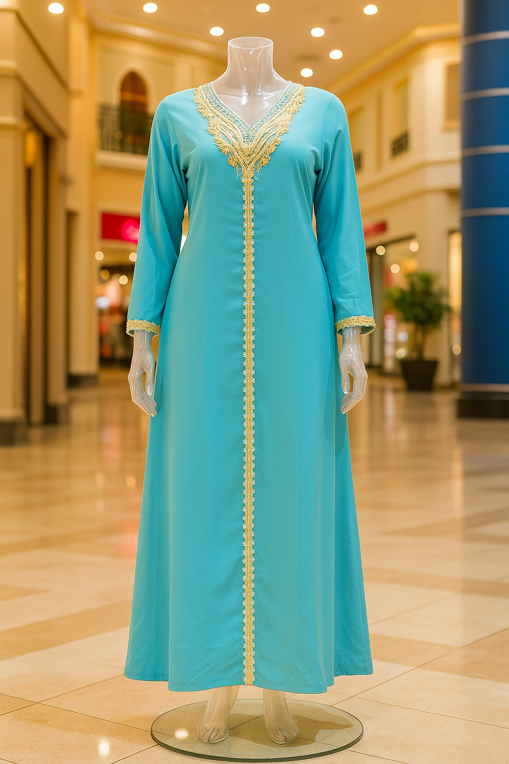 عباية فيروزي بصدرية